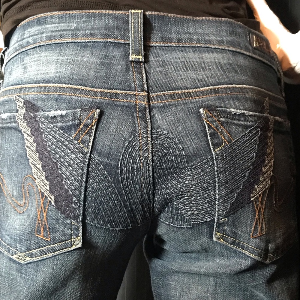 Citizens of Humanity Big Sur #092 Flare Jeans By Jerome Oahan Size 27